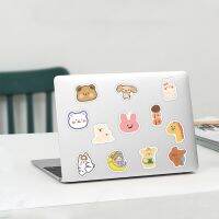 0PCS Cartoon Cute Bear Waterproof Graffiti Stickers For Bicycle Laptop Suitcase Stationery Decal