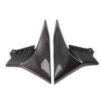 1Pair Carbon Fiber Pattern Motorcycle Fairing Motorcycle Fairing Parts Fairing Radiator Cover Panel for Kawasaki Z900 Z 900 2020-2021