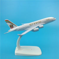 Etihad Airways Airbus A380 16cm Alloy Metal Model Airplane