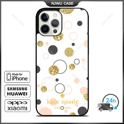 KateSpade 066 Phone Case for iPhone 14 Pro Max / iPhone 13 Pro Max / iPhone 12 Pro Max / XS Max / Samsung Galaxy Note 10 Plus / S22 Ultra / S21 Plus Anti-fall Protective Case Cover