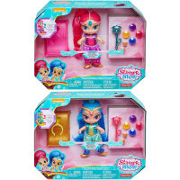 Fisher Price Nickelodeon Shimmer &amp; Shine ตุ๊กตา​ ซิมเมอร์ แอนด์ ไซน์ ขี่พรมวิเศษ Floating Genie Doll ของแท้