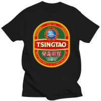 Cotton Tshirt mens summer Tops Men T Shirt  tsingtao beer t shirt tshirts Women T Shirt Man Brand T shirt Bigger size XS-6XL