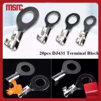 MSRC 20pcs 3.2/4.2/5.2/6.2มม. End LUG TERMINAL A3.2 A4.2 A5.2 B4.2 8.2สาย เงินสีเงิน ขั้วต่อ lugs ของใหม่ เทอร์มินอลแบบกดเย็น ขั้วต่อเชื่อมต่อ