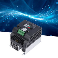 อินเวอร์เตอร์ไดรฟ์ความถี่ ABS มอเตอร์ตัวแปลงความถี่เฟสเดียว 220V ถึง 3 เฟส 380V 5.5kw