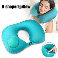 2022 Travel Pillows Press-Inflatable U-Shaped Pillow Functional Air Travel Cushion Office Travel Pillow Creative Neck Pillow