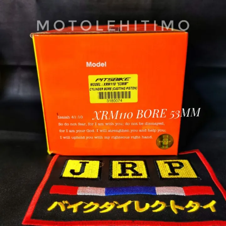 PITSBIKE RACING CYLINDER BLOCK BORE KIT 53MM XRM110 WAVE100 HB Lazada PH