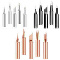 5Pcs I B K 3C หัวแร้งทองแดงบริสุทธิ์900M หัวแร้งชุดภายใน Hot Bare Copper หัวแร้งไฟฟ้าเคล็ดลับ