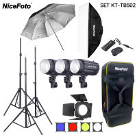 ชุดไฟสตูดิโอ NiceFoto Mini Studio Flash Kit KT-TB502 (TB300 300Ws)