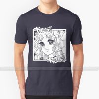 Sugar confectionery non-standard print design for men cotton new cool Tee T-shirt large size 6xl candy manga shojo riyoko ikeda