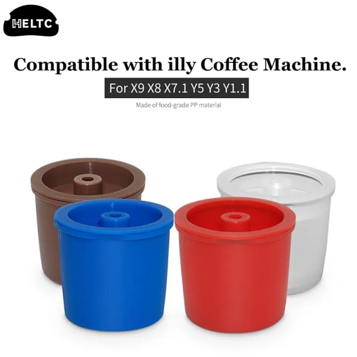 【A HOT】 Kitchen Reusable Coffee Filter Iperespresso Capsule Refillable