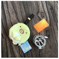 sumikko gurashi wallet ins storage bag mini plush wallet small bag headset gift