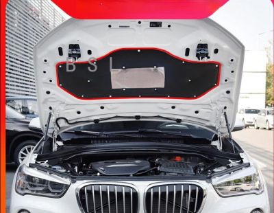 2016-2021ฉนวนกันความร้อนเสียงความร้อนสำหรับ BMW รถยนต์ X1แผ่นรองไฟร์วอลล์ฝากระโปรงหน้าเครื่องยนต์ตัวเก็บเสียงรบกวนเคสไอแพด
