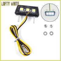 ซองใส่ใบขับบี่ทะเบียนรถจักรยานยนต์12V ไฟ LED กันน้ำสีขาว Lofty