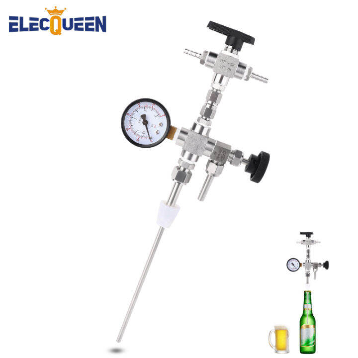 Homebrew Counter Pressure Beer Bottle Filler, 304 Stainless Steel Beer