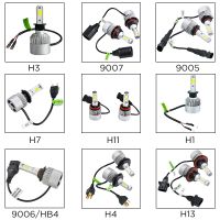 H1 H3 H4 H7 H11 H13 9005 9006 9007 A Variety Of LED Car Light Bulbs High Beam Light White S2 LED Lights New Type Car Lamps