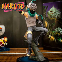 24ซม. อะนิเมะ Naruto Shippuden อัญมณี Run Rache Anbe Hatake Kakashi Ninja Collection Pvc ตัวเลขตุ๊กตาสำนักงานตกแต่งของขวัญ