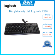 Bàn phím máy tính có dây Usb Logitech K120 bảo hành chính hãng 2 năm