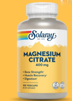 Solaray, Magnesium Citrate, 180 VegCaps