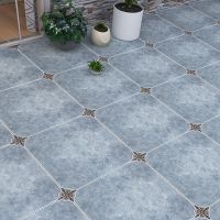 [COD] Non-slip floor tiles pastoral ancient bricks 600 living room bedroom retro with corner flower yard terrace non-slip