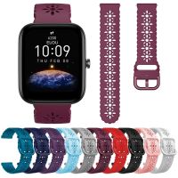 ☊❡ 20mm Quick release Band For Amazfit Bip 3 S U Pro Lite/GTS 3 2 mini 2e/GTR 42MM Lace Silicone Strap Wristband For Women Girls