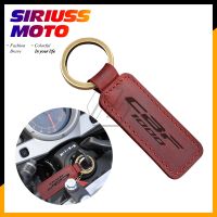 ❇♙❣ Motorcycle Cowhide Keychain Key Ring Case for Honda CBF1000 CBF 1000 Keyring