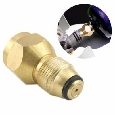 Propane Refill Adapter Lp Gas 1 Lb Cylinder Tank Couple Heater 100 Brass Outdoor Camping Stove Furnace Connector Cylinder