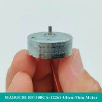 Mabuchi มอเตอร์ RF-400CA-12265แกนหมุน D/V5.9ขนาดมินิ24มม. Motor Listrik 400กลมบางพิเศษสำหรับมอเตอร์ไฟฟ้าเครื่องเสียงเครื่องเล่น CD DVD รถ