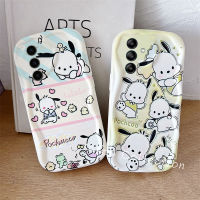 Phone Case เคส Samsung Galaxy A14 A24 A34 A54 S23 S22 S21 FE S23 + Ultra Plus 4G 5G LTE เคสโทรศัพท์รูปตัวการ์ตูนน่ารักปกป้องเลนส์มาการองฝาครอบนิ่ม2023