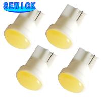 500pcs T10 COB W5W Car Interior LED Wedge Door Instrument Side Bulb License Plate Lamp Car Light 7-Colors Source DC 12V