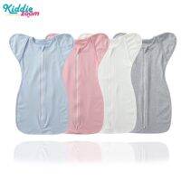 Kiddiezoom ถุงนอนผ้าฝ้าย 4 สี สําหรับเด็กทารกแรกเกิด 0-3 เดือน พร้อมส่ง