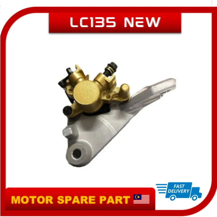 YAMAHA LC135 NEW REAR CALIPER ASSY COMP BELAKANG DISC BRAKE BREK PUMP