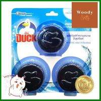 ก้อนทำความสะอาดโถสุขภัณฑ์ DUCK รุ่น PACK3 ขนาด 40 กรัม (แพ็ค 3 ก้อน) สีฟ้า **คุ้มที่สุดแล้วจ้า**