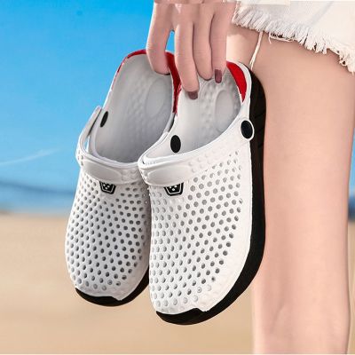 รองเท้าแตะสำหรับผู้หญิงผู้ชายรองเท้าชายระบายอากาศสวนแฟชั่น Clog รองเท้าใส่ลุยน้ำเดินป่าลุยขนาด36-45