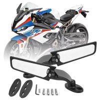 กระจกมองหลังกระจกข้างรถหมุนปรับได้สำหรับ BMW S1000RR 2009-2018 YAMAHA YZF R125 R1 R15 Honda CBR650