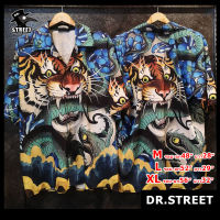 Dr.Street​ เสื้อเชิ๊ต เสื้อเชิ๊ตวินเทจ เสื้อเชิ๊ตฮาวาย only เสื้อแนววินเทจ ทรง Oversize