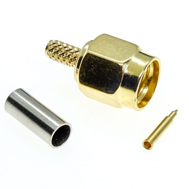 10pcs-high-quality-sma-male-plug-crimp-for-rg174-rg316-lmr100-cable-rf-connector-electrical-connectors