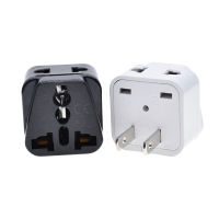 US 2 Flat Pin Travel Adapter, AU UK EU To American Janpan Philippines Converter Travel Wall ปลั๊กไฟ AC,10A 250V