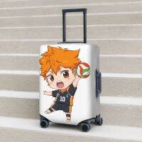 [[Koala Travel] Haikyuu ผ้าคลุมกระเป๋าเดินทาง Chibi อุปกรณ์ป้องกันการบินกระเป๋าเดินทางผ้ายืด