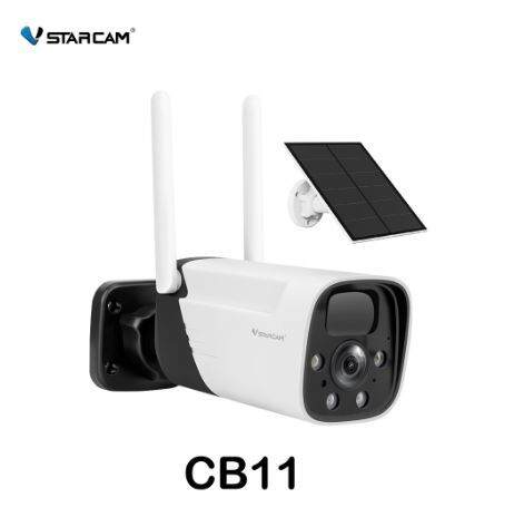 vstarcam-cb11-กล้องวงจรปิดไร้สาย-มีแบตในตัวพร้อมsolar-cell-กลางคืนเป็นภาพสี-ราคาไม่รวม-sd-card