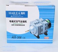 ปั๊มลมตู้ปลา Hailea Aco 30W 30W 30W อากาศออกซิเจนปั๊มลมปลาแอร์คอมเพรสเซอร์แม่เหล็กไฟฟ้า1ชิ้น308 30W