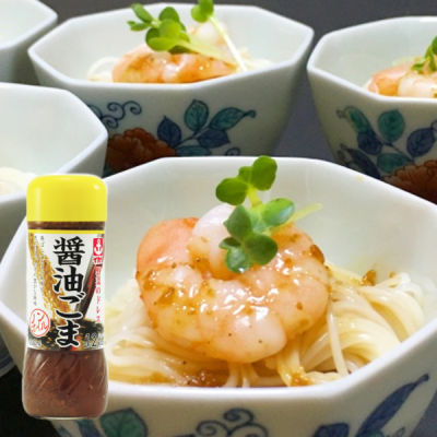 อิคาริ น้ำสลัดโชยุผสมงา ขนาด 200 มล. (สินค้านำเข้าจากญี่ปุ่น) Ikari Sauce Soy Sauce Sesame Dressing GREENHOME ส่งทุกวัน