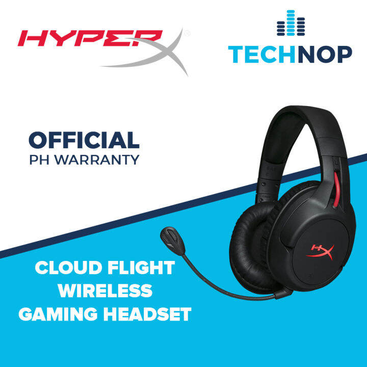HyperX Cloud Flight Wireless Gaming Headset (Black) Lazada PH