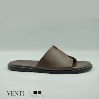 elio.originals - รองเท้าแตะรุ่น VENTI (unisex) สีน้ำตาล Brown