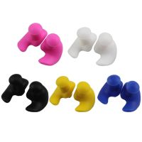 Waterproof Silicone Soft Earplugs Sound insulation Noise Reduction Portable Ear Plugs Diving Water Sports Swimming Accessories Ear Protection