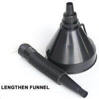 Plastic Funnel Oil Funnel With Flexible Extension Nozzle For Cars And Motorcycles Engine Oil Liquid D iesel Kerosene And Gaso