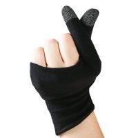 【jw】✴☽ 2pcs Hand Cover Game Controller Sweat-Proof Biking Cycling Thumb Sleeve Gloves