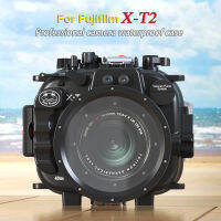 Seafrogs สำหรับ Fujifilm X-T2 40M/130FT ชุดตัวเรือนกล้องใต้น้ำพร้อมพอร์ตเลนส์สำรองสำหรับกล้อง X-T2