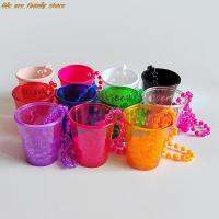 【CW】♀❦☁  1PC Bead Chain Cups Bachelorette Game Props Plastic Hen Night Wedding Necklace Wine Glass Bridal Shower