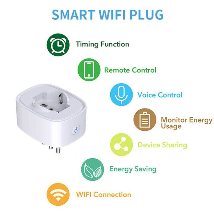 1-piece-tuya-wifi-smart-plug-socket-16a-power-monitor-timing-function-smart-life-app-control-outlet-for-alexa-google-home-italy