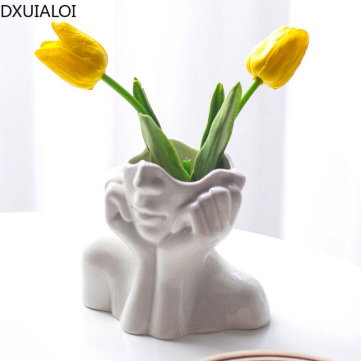 nordic-woman-body-shape-ceramic-vase-creative-flower-living-room-decoration-artist-home-decor-ceramic-handicraft-flower-vase